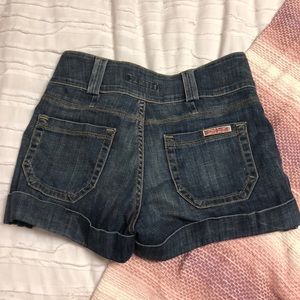 Hudson jean high waisted shorts